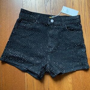 rhinestone Studded Women's Shorts